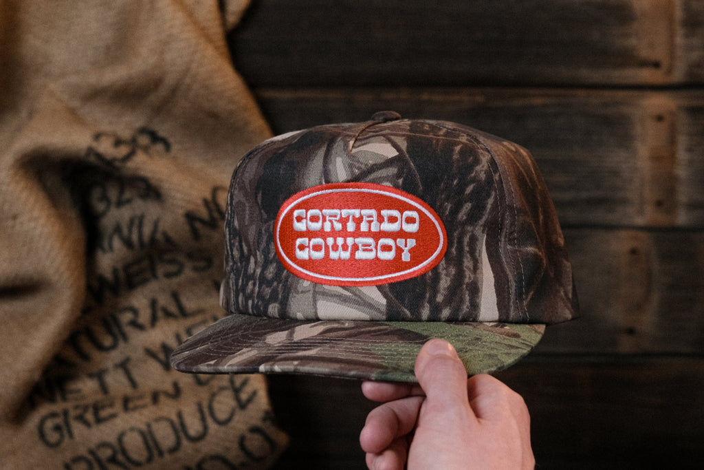 Cortado Cowboy Camo Patch Snapback