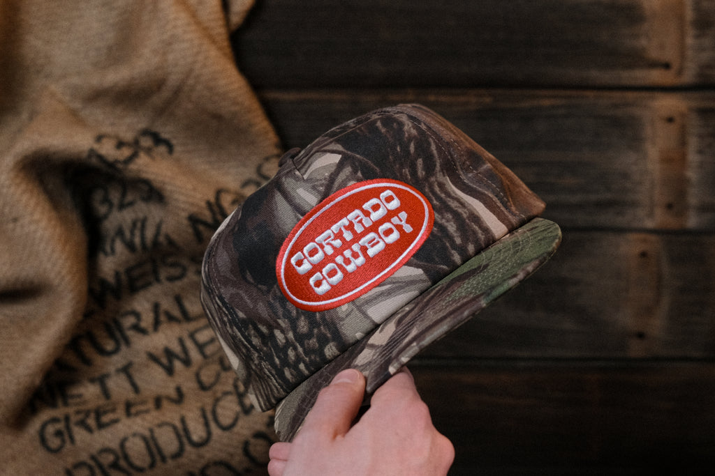 Cortado Cowboy Camo Patch Snapback
